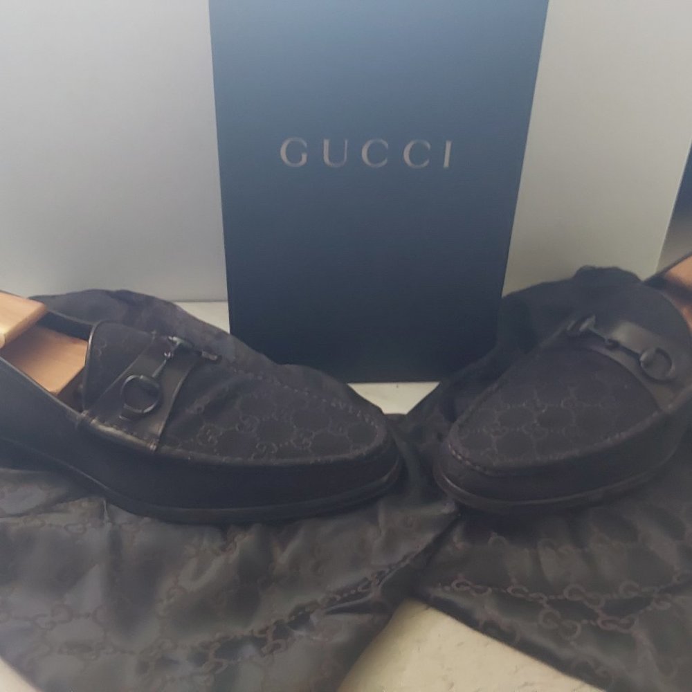 Gucci Loafers 11 1/2 Brown